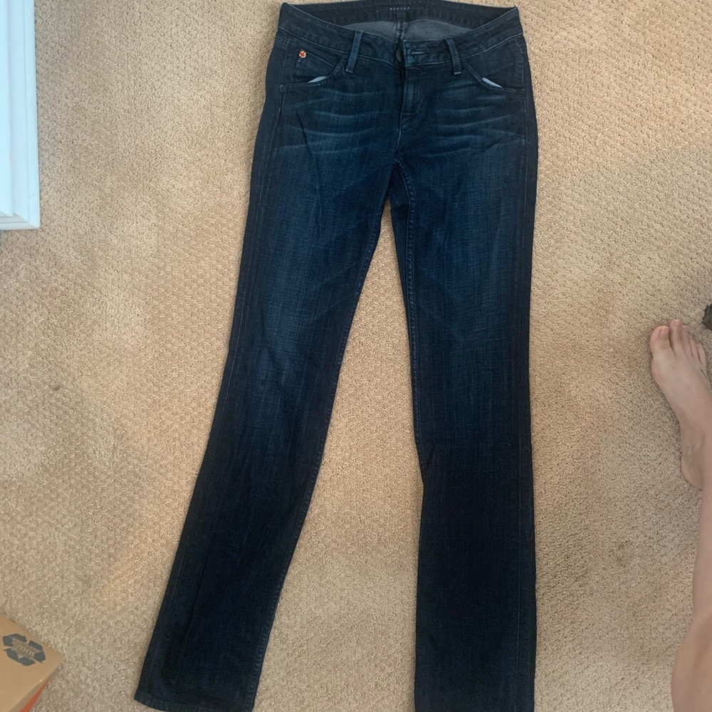 Hudson straight leg denim